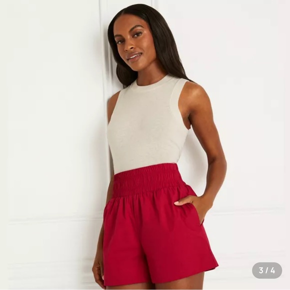 Hill House Livie nap shorts in red Sz M NWT - Picture 1 of 6